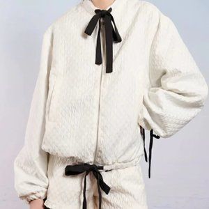 Sister Jane Adella Jacquard Bomber Jacket - S